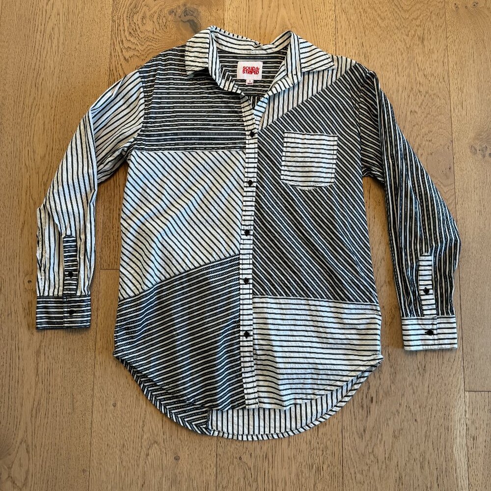 Solid & Striped Oxford Button Down - image 1
